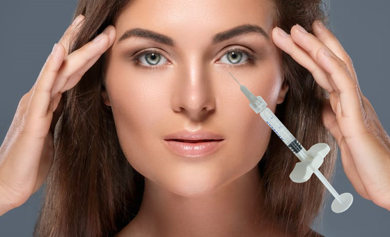 Hyaluronic Zuur Injectiesgel voor Gezichts Statische Rimpels Traangroef 1ml